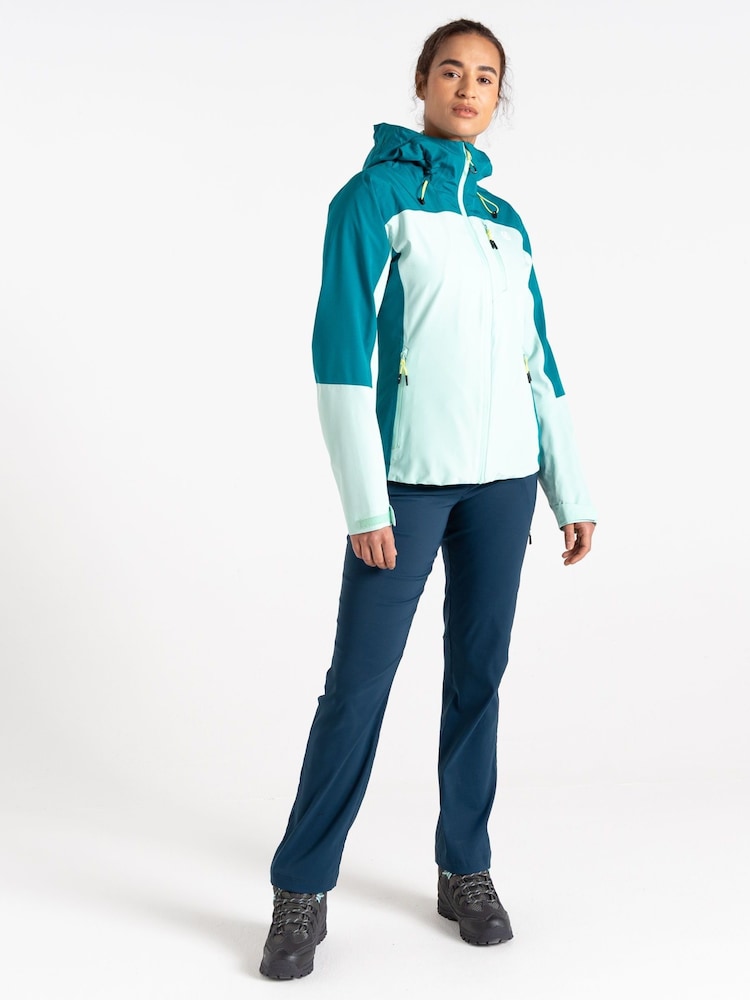 Dare 2b Green Womens' Torrek Walking Jacket - Image 2 of 6 Dare 2b Green Womens' Torrek Walking Jacket - Image 2 of 6