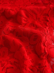 Red/Pink High Rise High Leg Floral Lace Knickers 3 Pack - Image 10 of 10