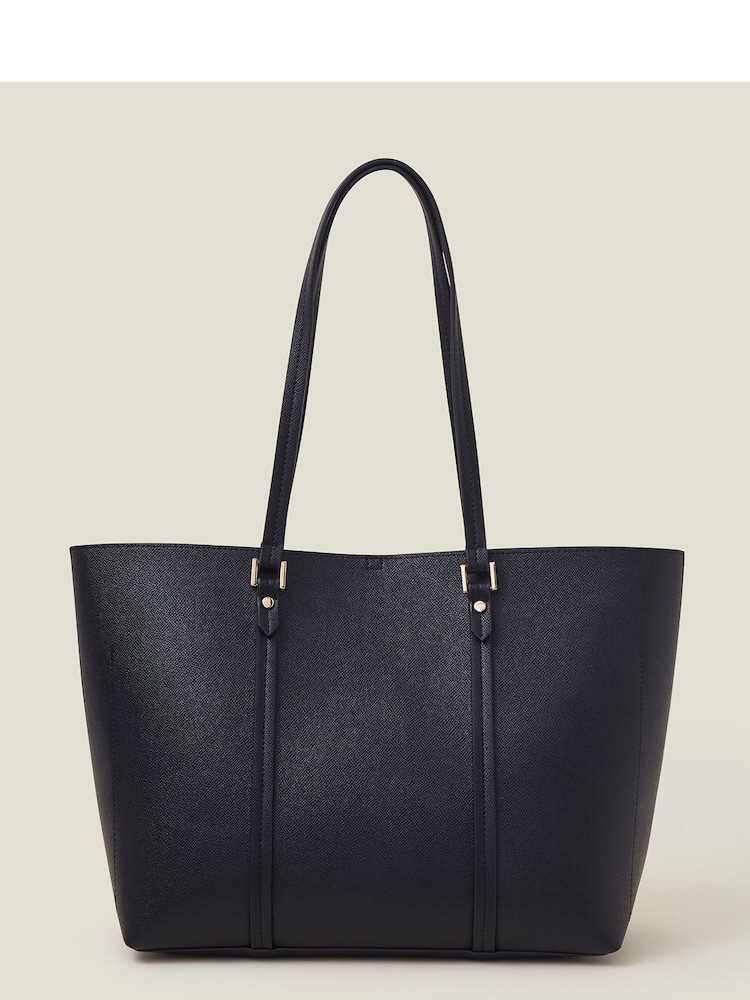 Accessorize Black Classic Tote Bag - Image 2 of 4