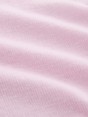 Blush Pink 100% Merino Wool Premium High Roll Neck Knitted Jumper - Image 6 of 6