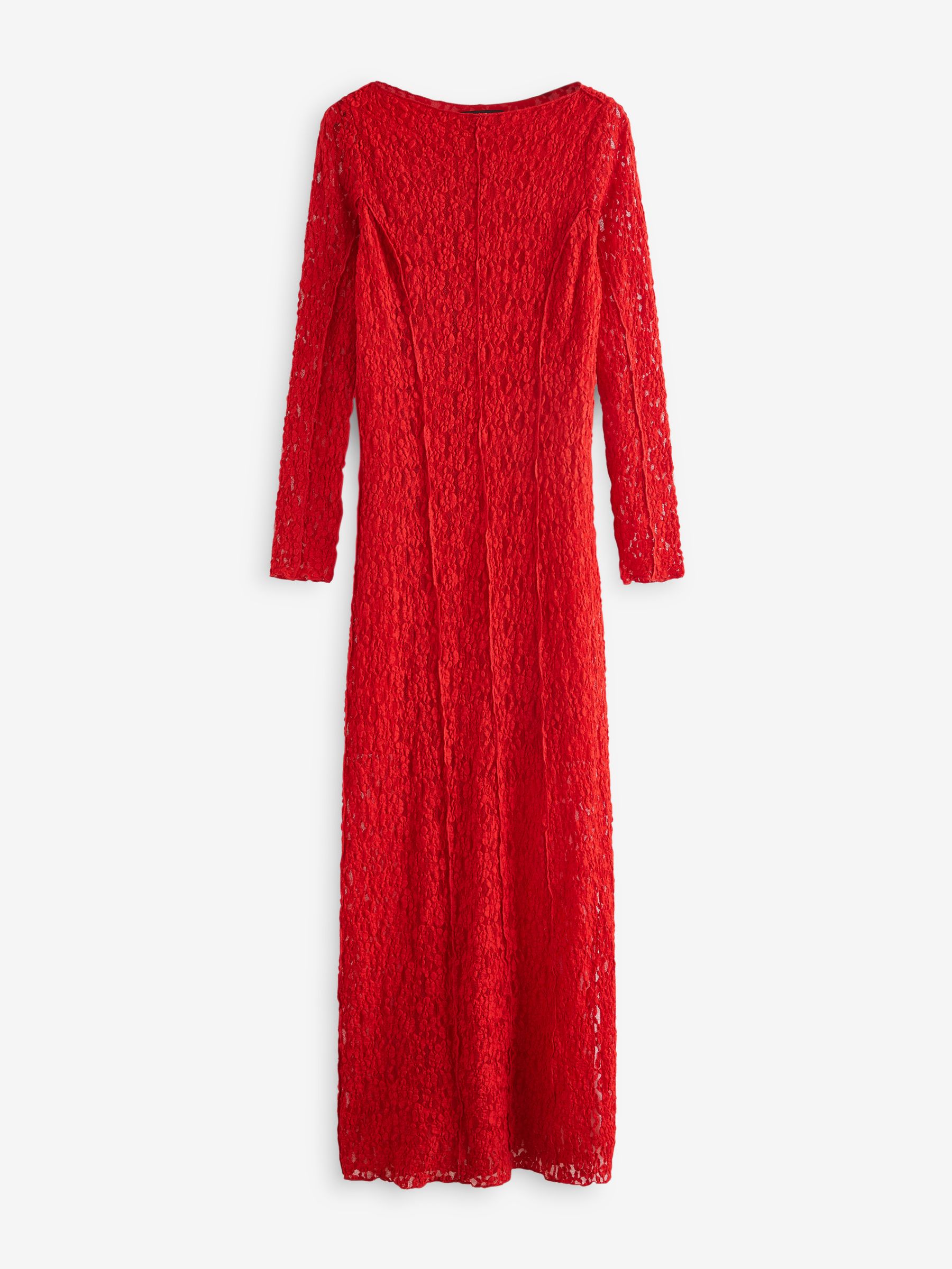 Buy Scarlet Long Sleeve Lace Maxi Dress from Next USA