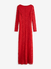 Scarlet Long Sleeve Lace Maxi Dress - Image 5 of 6