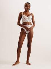 Ted Baker White Ovelina High Waisted Bikini Bottoms - Image 1 of 5
