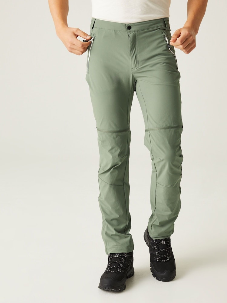 Regatta Green Mountain Zip Off Stretch Trousers - Image 1 of 9