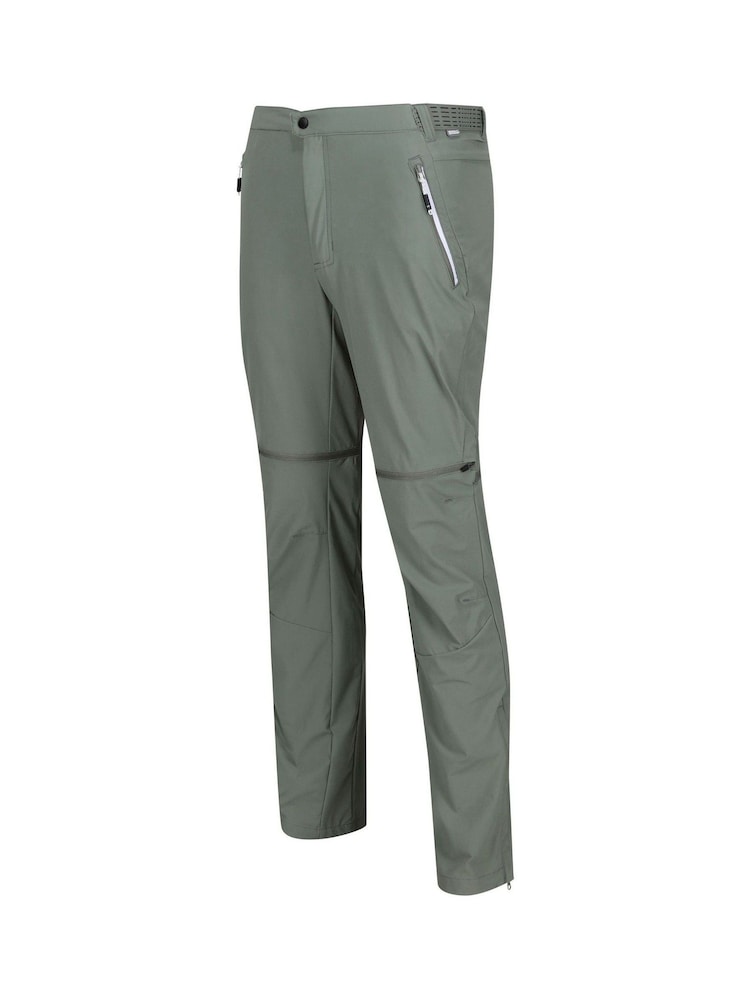 Regatta Green Mountain Zip Off Stretch Trousers - Image 9 of 9
