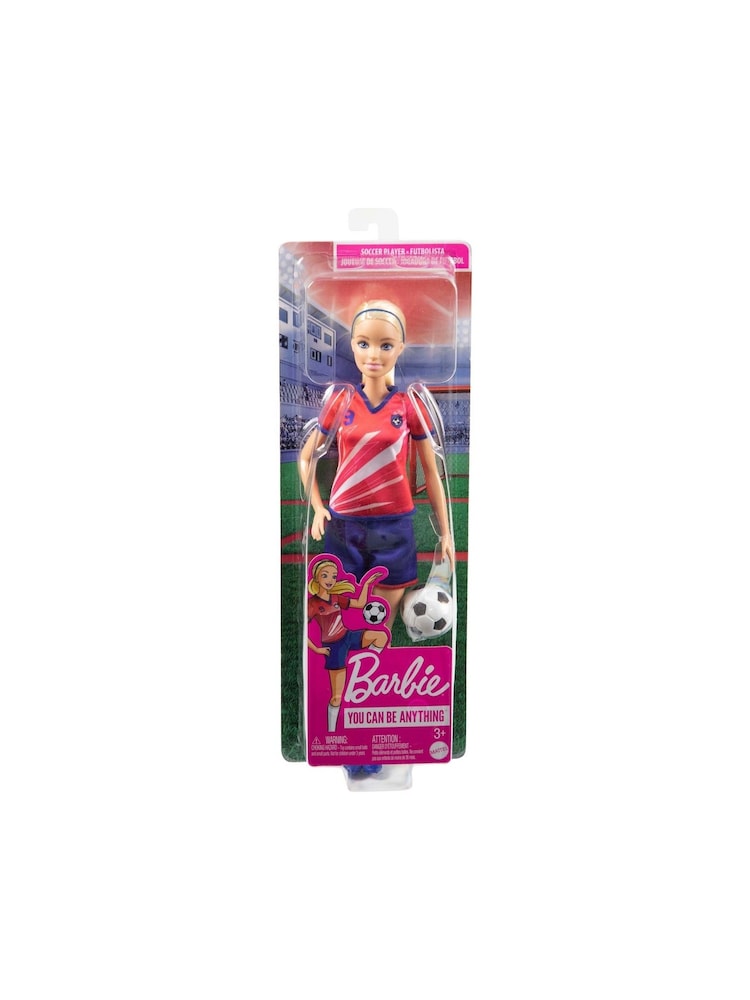Barbie Footballer Doll - Image 4 of 4