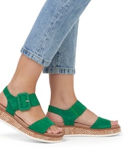 Rieker Womens Evolution Bur Fastener Sandals - Image 10 of 10