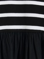 River Island Gestreiftes Midikleid aus Leinen - Bild 4 von 4