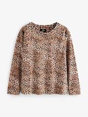 Rockett St George Leopard Print Jersey 100% Cotton Pyjamas Set - Image 7 of 8