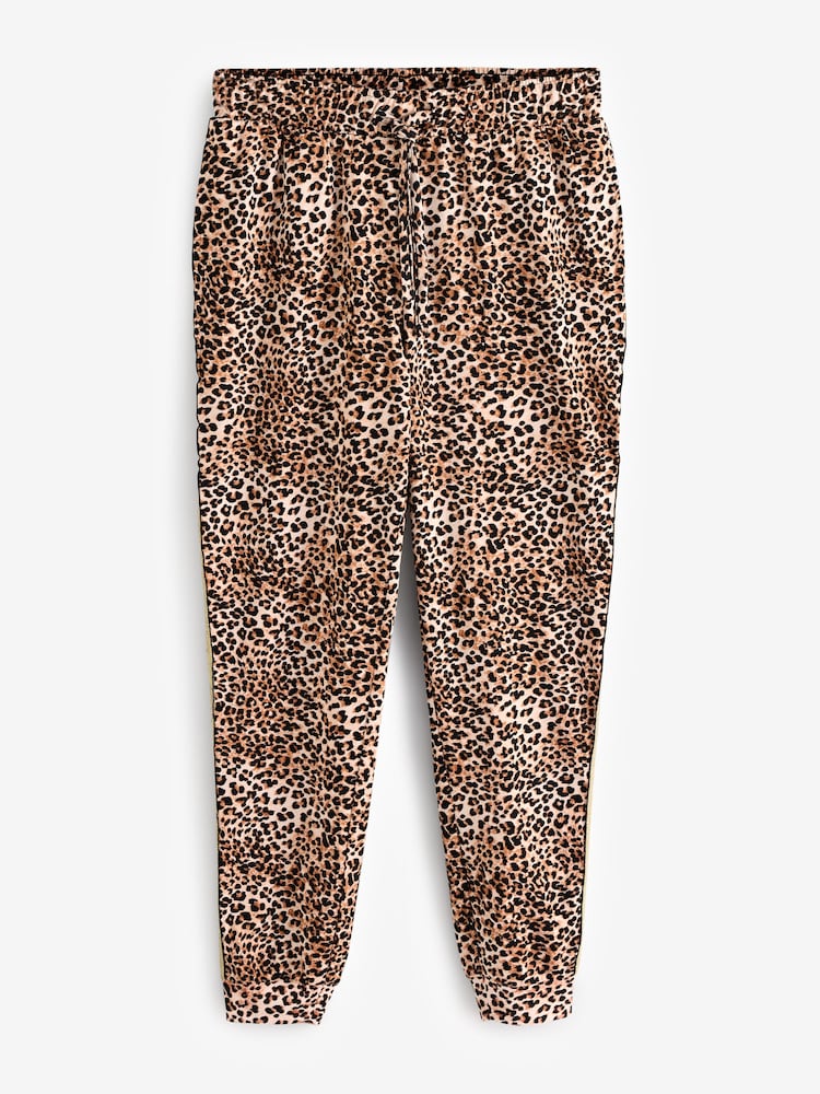 Rockett St George Leopard Print Jersey 100% Cotton Pyjamas Set - Image 8 of 8