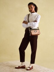 Joules Marlow Khaki/Green Cross Body Bag - Image 3 of 9