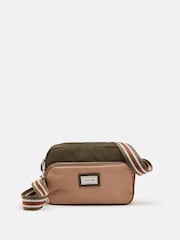 Joules Marlow Khaki/Green Cross Body Bag - Image 4 of 9