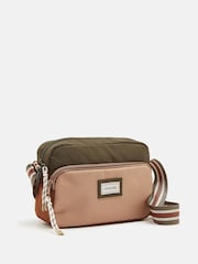 Joules Marlow Khaki/Green Cross Body Bag - Image 7 of 9