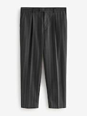 Black EDIT Stripe Suit Trousers - Image 3 of 6