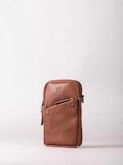 Lakeland Leather Brown Harstone Travel Bag - Image 1 of 7