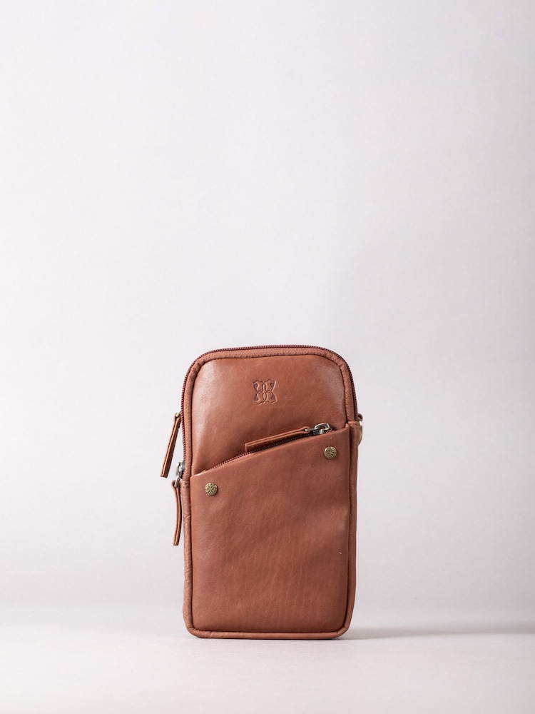 Lakeland Leather Brown Harstone Travel Bag - Image 2 of 7