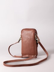 Lakeland Leather Brown Harstone Travel Bag - Image 3 of 7