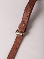 Lakeland Leather Brown Harstone Travel Bag - Image 6 of 7