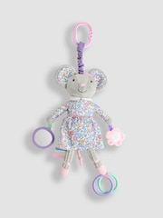 JoJo Maman Bébé Pink Mouse Activity Toy - Image 1 of 2