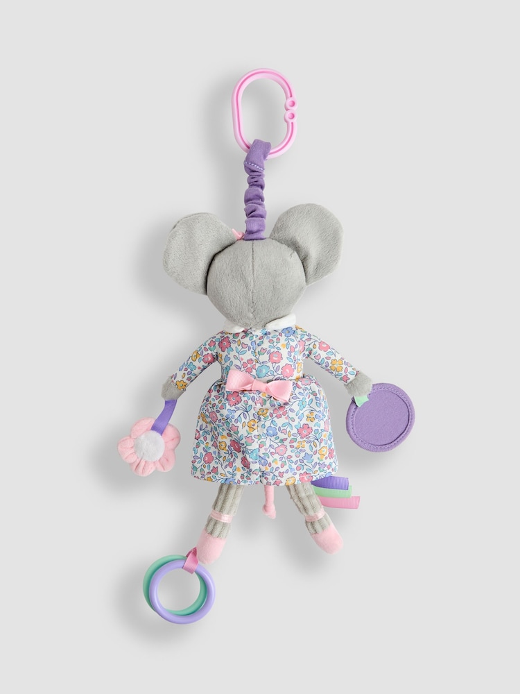 JoJo Maman Bébé Pink Mouse Activity Toy - Image 2 of 2