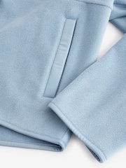 Pale Blue Active Supersoft Sports Fleece Jacket - Image 8 of 9