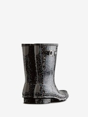 Negro con purpurina - Hunter Kids Big Original Nebula Wellies - Imagen 3 de 4
