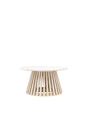 Gallery Home Natural Oujda Marble Coffee Table - Image 5 of 5