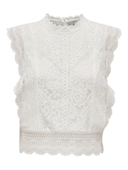 Only Bluse mit Spitze und Rüschen - Bild 4 von 5