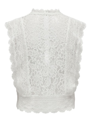 Only Bluse mit Spitze und Rüschen - Bild 5 von 5