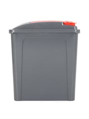 Wham Grey 3 Piece 25L Plastic Recycle Bin - Image 6 of 6