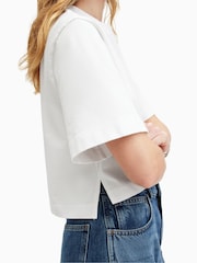 AllSaints White 100% Cotton Lottie T-Shirt - Image 4 of 7