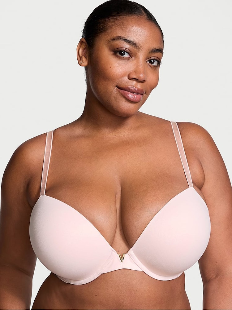 Victoria's Secret Purest Pink Push Up Bra - Image 1 of 4