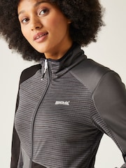 Regatta Grey Womens Yare IX Full Zip Fleece Jacket - Image 4 of 7
