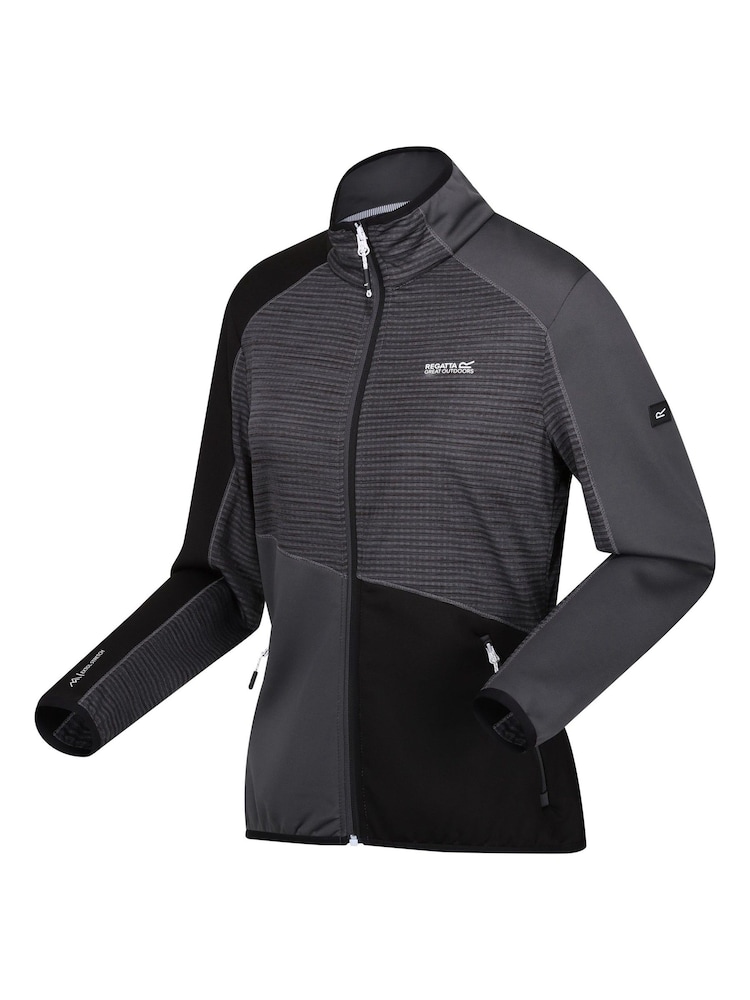 Regatta Grey Womens Yare IX Full Zip Fleece Jacket - Image 7 of 7