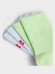 Sweaty Betty Matcha Green Crew Running Socks 2 Pack - Image 2 of 2