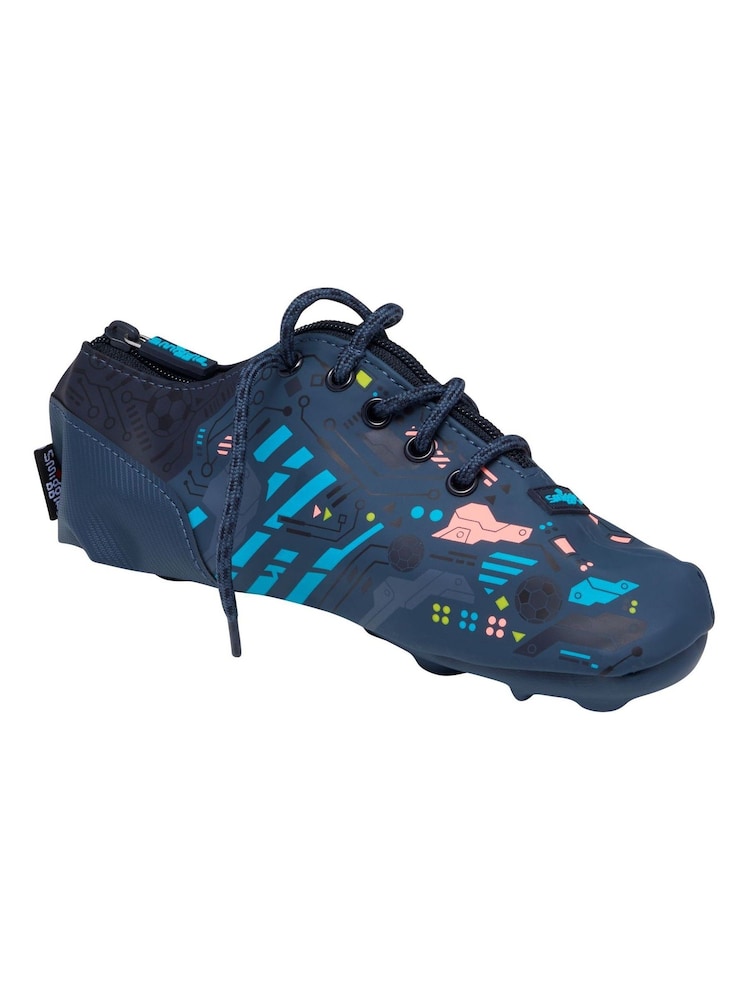 Smiggle Blue Power Play Football Boot Pencil Case - Image 1 of 2 Smiggle Blue Power Play Football Boot Pencil Case - Image 1 of 2