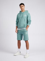 U.S. Polo Assn. Blue Mens Classic Fit 100% Cotton Tipped Shorts - Image 4 of 8