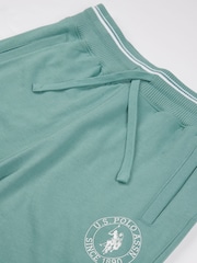U.S. Polo Assn. Blue Mens Classic Fit 100% Cotton Tipped Shorts - Image 7 of 8