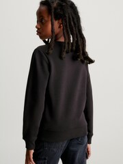 Calvin Klein Black 100% Cotton Monogram T-Shirt - Image 2 of 7
