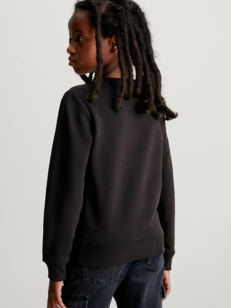 Calvin Klein Black 100% Cotton Monogram T-Shirt - Image 2 of 7