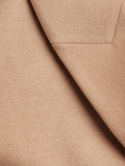 The Set Camel Double Breasted Short Blazer Coat - Image 7 of 7