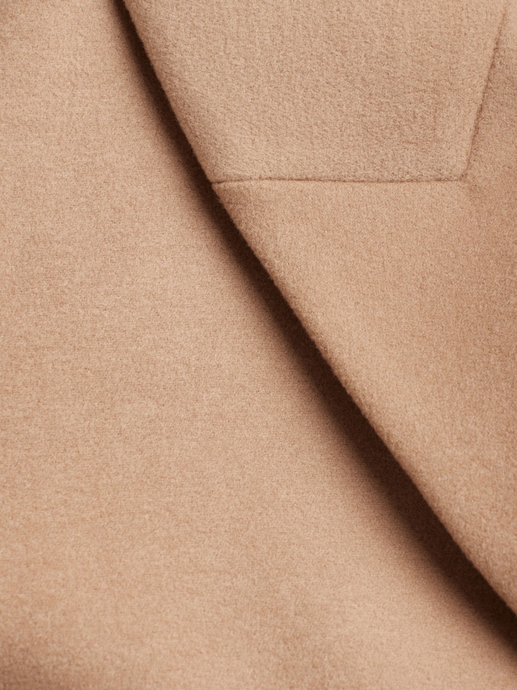 The Set Camel Double Breasted Short Blazer Coat - Image 7 of 7