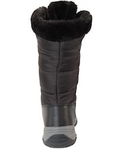 Botas de senderismo de mujer para la nieve con caña alta y diseño de copos de nieve de Mountain Warehouse - Imagen 5 de 5