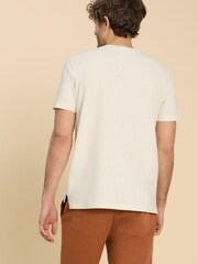 White Stuff White Morocco Graphic 100% Cotton T-Shirt - Image 2 of 7