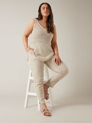 EVANS Curve Tape Yarn Vest - Image 2 of 3