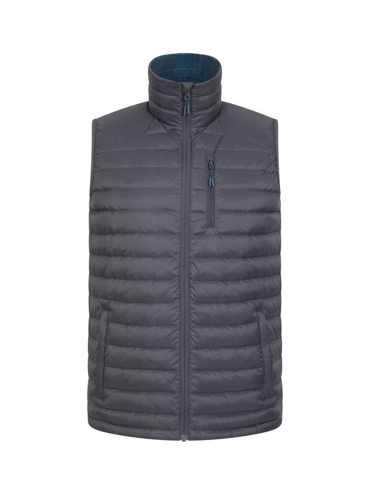 Mountain Warehouse Grey Mens Henry II Extreme Down Padded Gilet - Image 1 of 4