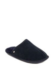 Just Sheepskin Blue Mens Donmar Slippers - Image 3 of 5