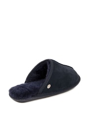 Just Sheepskin Blue Mens Donmar Slippers - Image 4 of 5