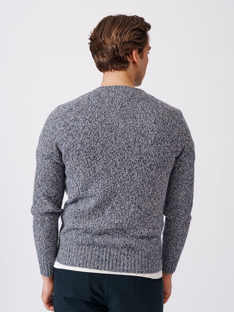 Aubin Riply Twist Crew Neck Jumper - Image 2 of 7 Aubin Riply Twist Crew Neck Jumper - Image 2 of 7