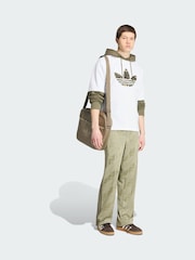 adidas Originals Green Monogram Firebird Trousers - Image 1 of 5